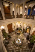 patio at night