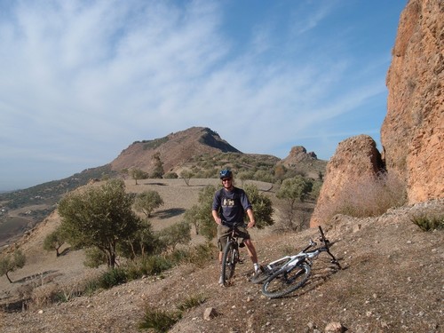 biking in the region of Fez
