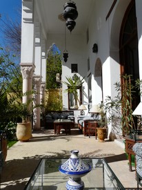 el jardin del Ryad Mabrouka