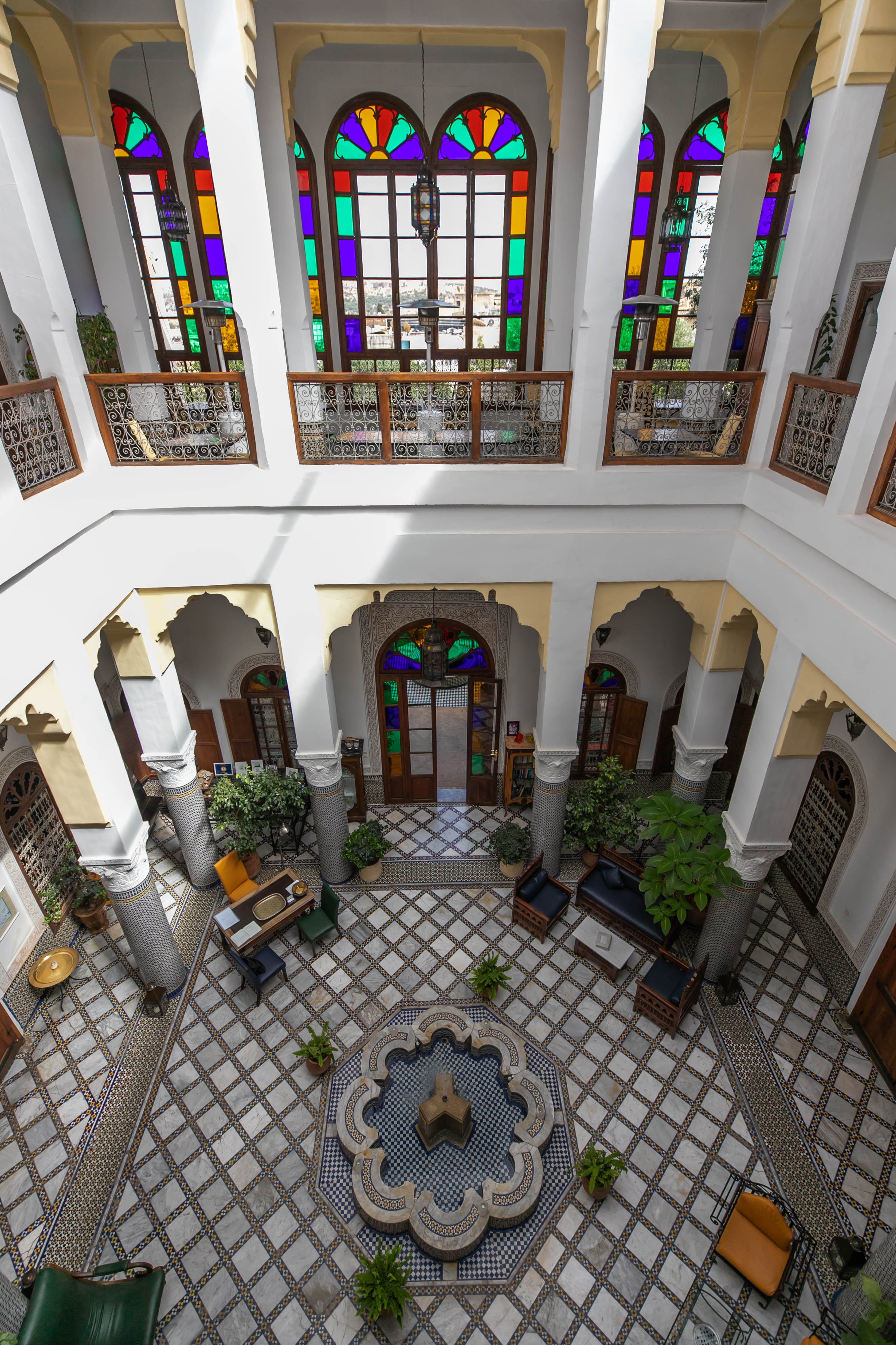 The patio
